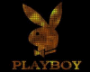 gold playboy bed