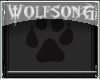 WS ~ Pillow|Wolf Paw