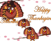happy  turkey thanks' dj