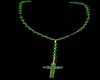 Emerald Rosary with gold