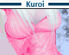 Ku~ Short dress - Pink