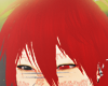 scary hair red ☢