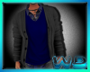 (W) Sweater Combo Blue