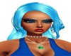 SILVER EMERALD NECKLACE
