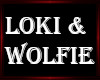 wolfie & loki