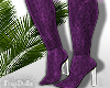 👠.Velvet Thigh Highs