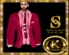 Valentines suit top