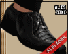 [AZ] Black glam shoes