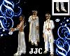 (JJC) white n gold cape