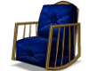 !LM Blue Cuddle Chair