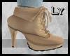*LY* Beige Boots