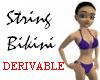 string bikini