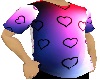 BWPnkPrpRd Heart Shirt M