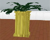 gold planter /plant