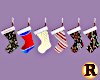 6 Christmas Stockings