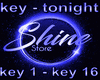 key - tonight