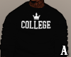 A | M. College Sweater