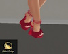 Fuzzy Red Heels