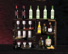 Art wine shelf