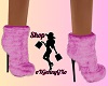 JESSIE PINK FURRY BOOTS