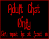 Adult Chat Black