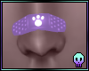 Purple Paw Nose Band-Aid