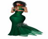 Miray green GOWN