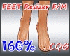 FOOT Scaler 160% 🦶