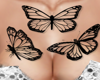 # Butterfly chest tattoo