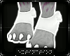 . heel paws | white