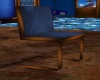 Blue & Brown Chair