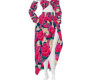 G-Floral Sexy Long Dress