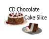CD Chocolate Cake Slice