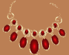 (MC) Classy Red Necklace