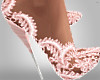 Candace Lace Heels~Pink