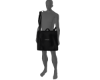 Il black leather bag