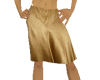 VS silk gold skirt