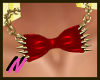 {PPB$} SpikeBowNecklace