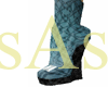  sAs Blue sandals