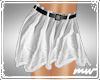 !Skirt flounce white