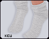 ʞ-  White socks