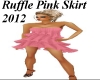 Ruffled Pink Skirt 2012