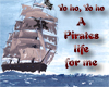 Pirate ship sticker