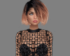 Sexy Black Fishnet Dress