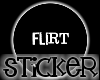 Flirt Sticker