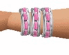 m pinky @silver braceles
