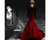 Cy's Blood Red Gown
