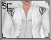 SF Black White Open Suit