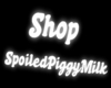 Shop piggy headsign
