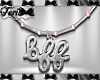 BFF Silver Pink Necklace